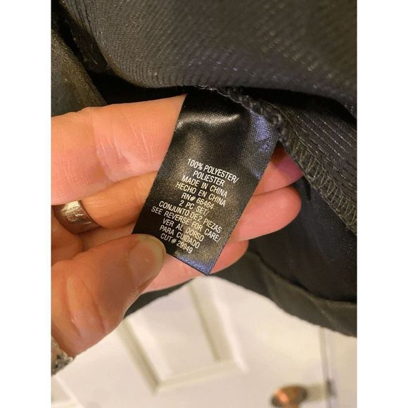 Studio I 🐾 Women's Green Microsuede Belted Button Down Front Jacket Size 10 - Picture 5 of 5